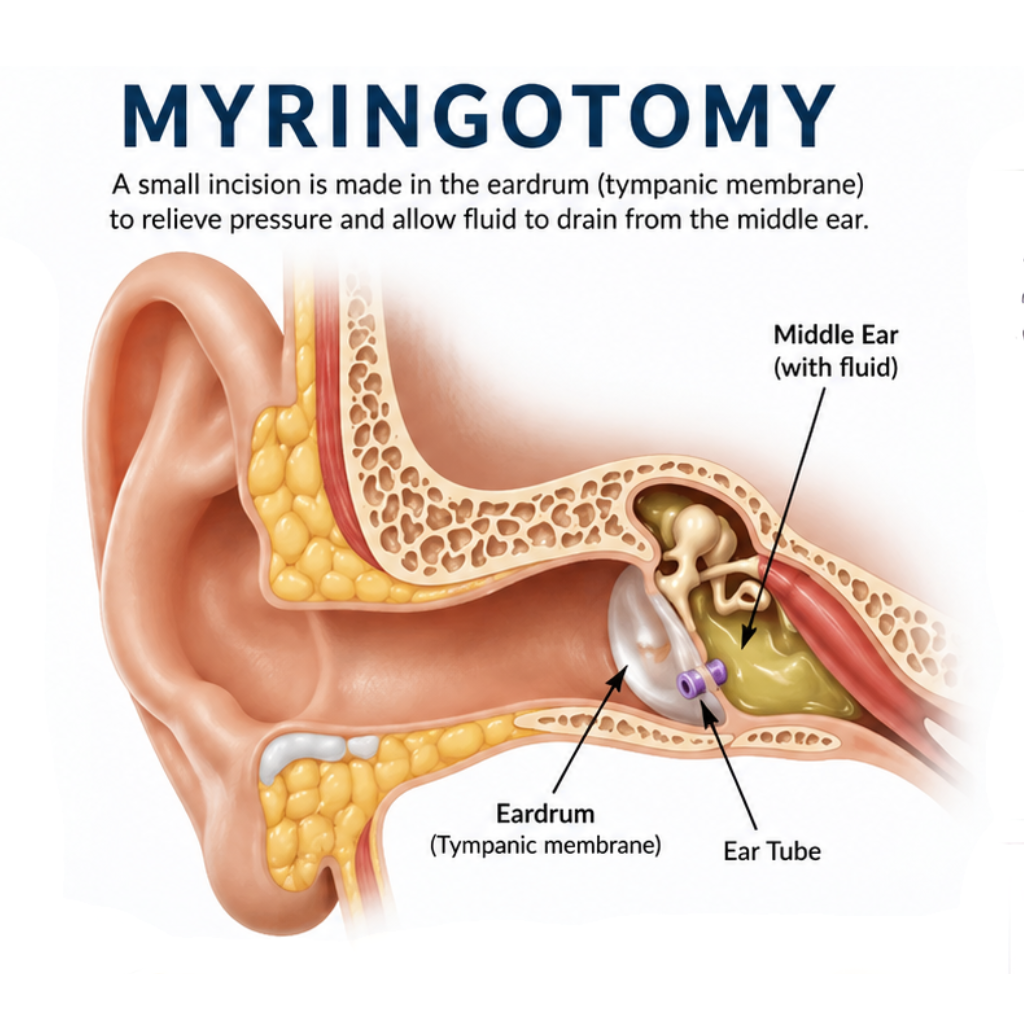 myringotomy treatment in kphb